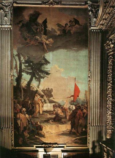Giovanni Battista Tiepolo The Sacrifice of Melchizedek oil painting image